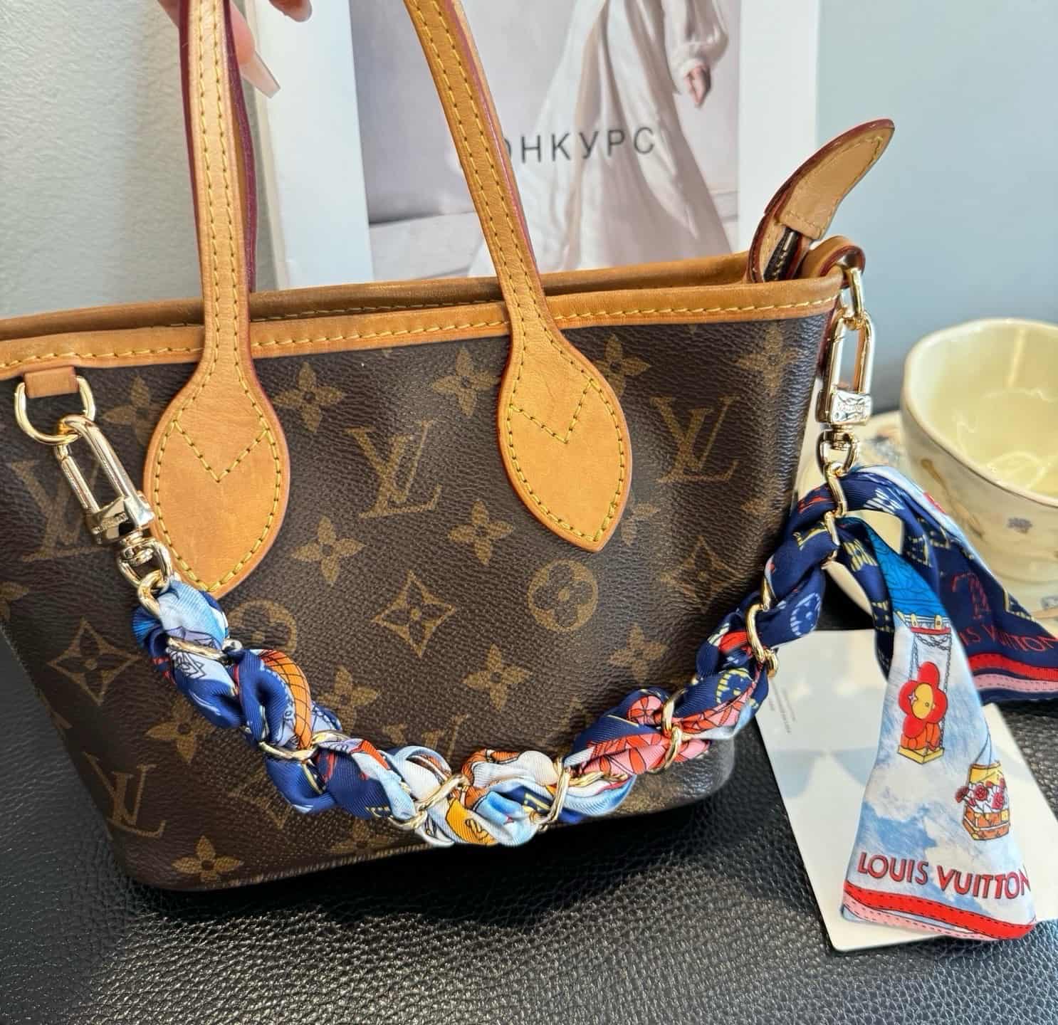 Louis Vuitton Scarf Bag Charm