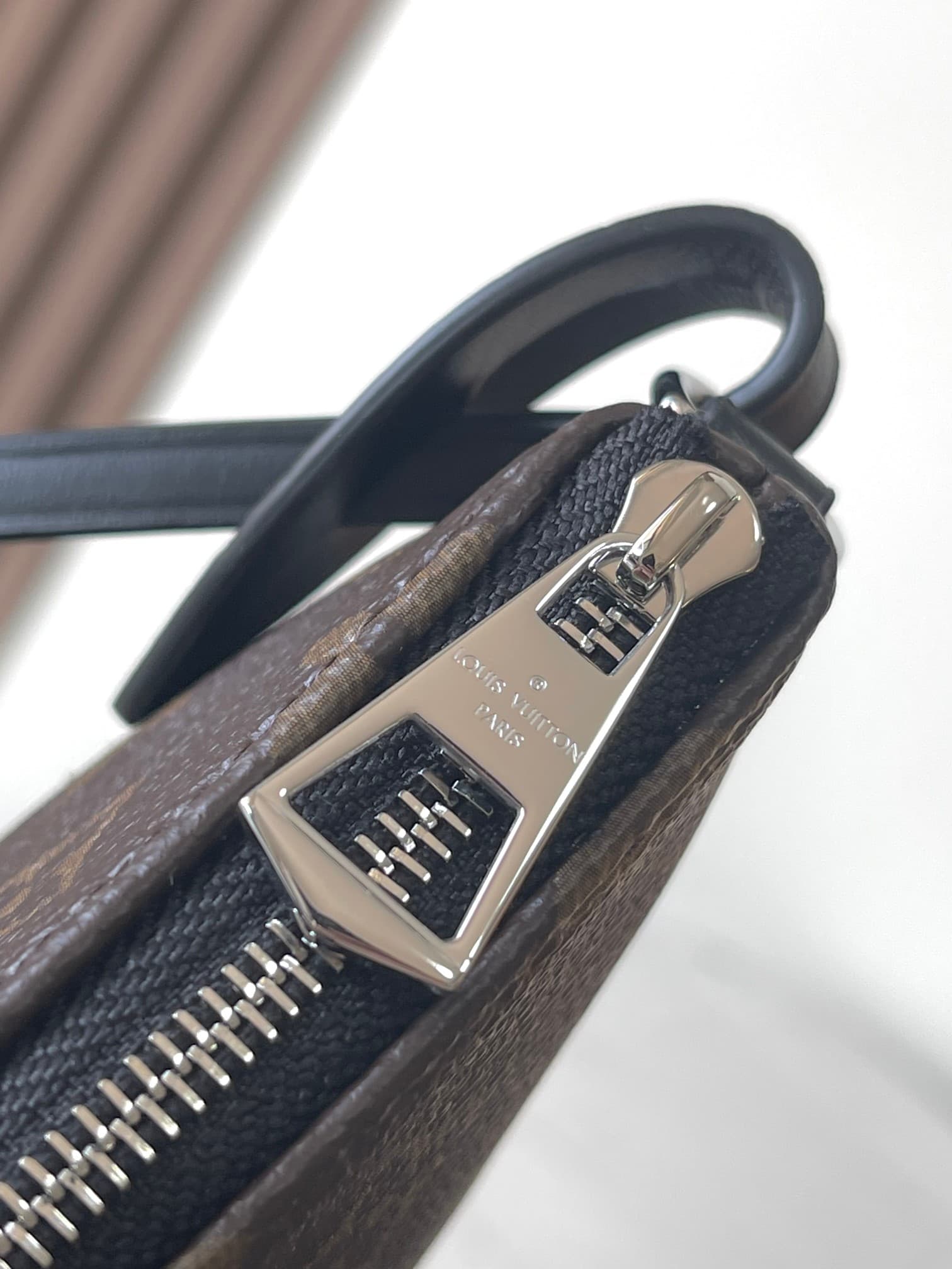 Louis Vuitton CarryAll Travel Bag Black Calf leather M15175 TOP