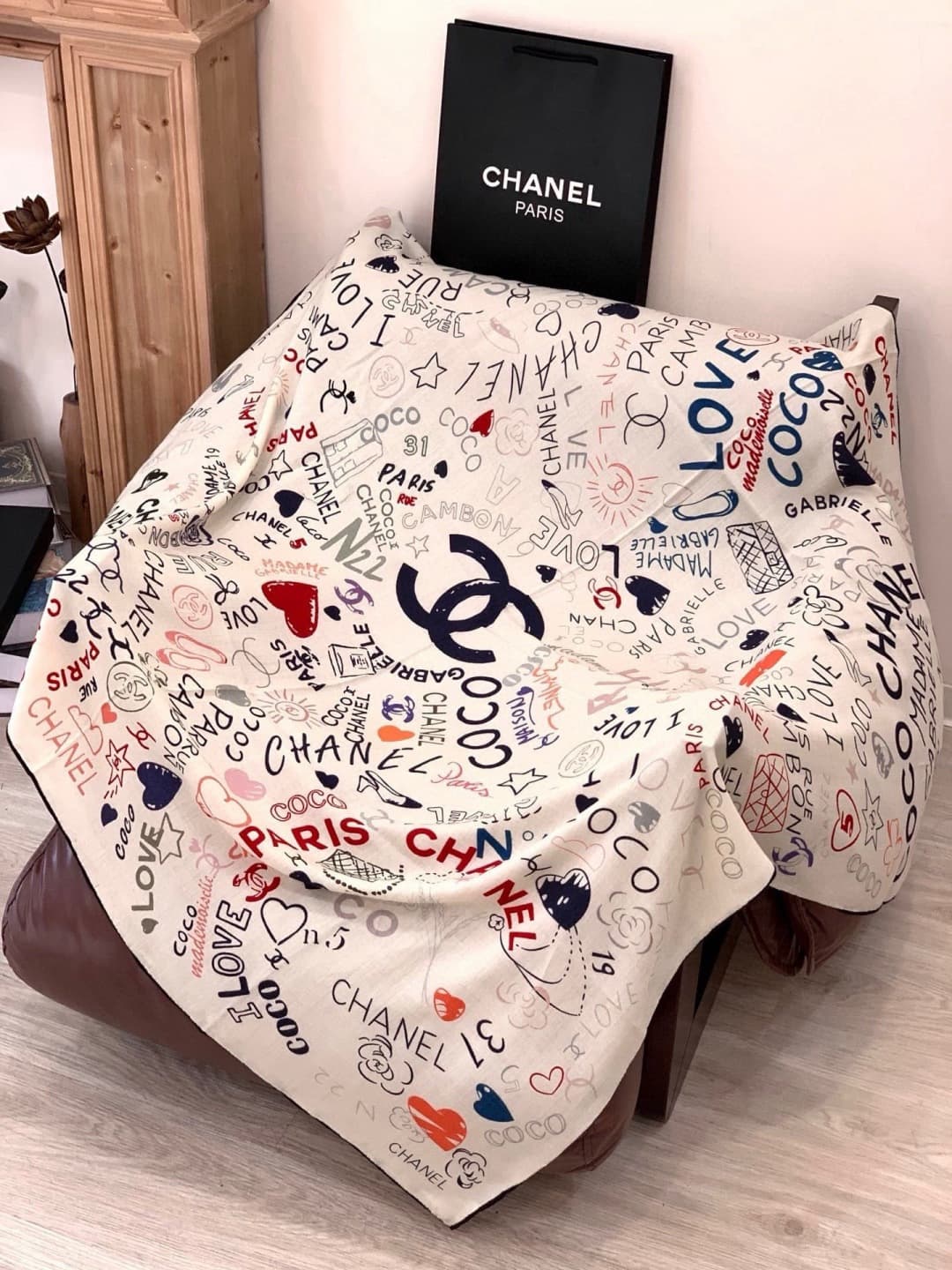 Chanel Silk Square Scarf
