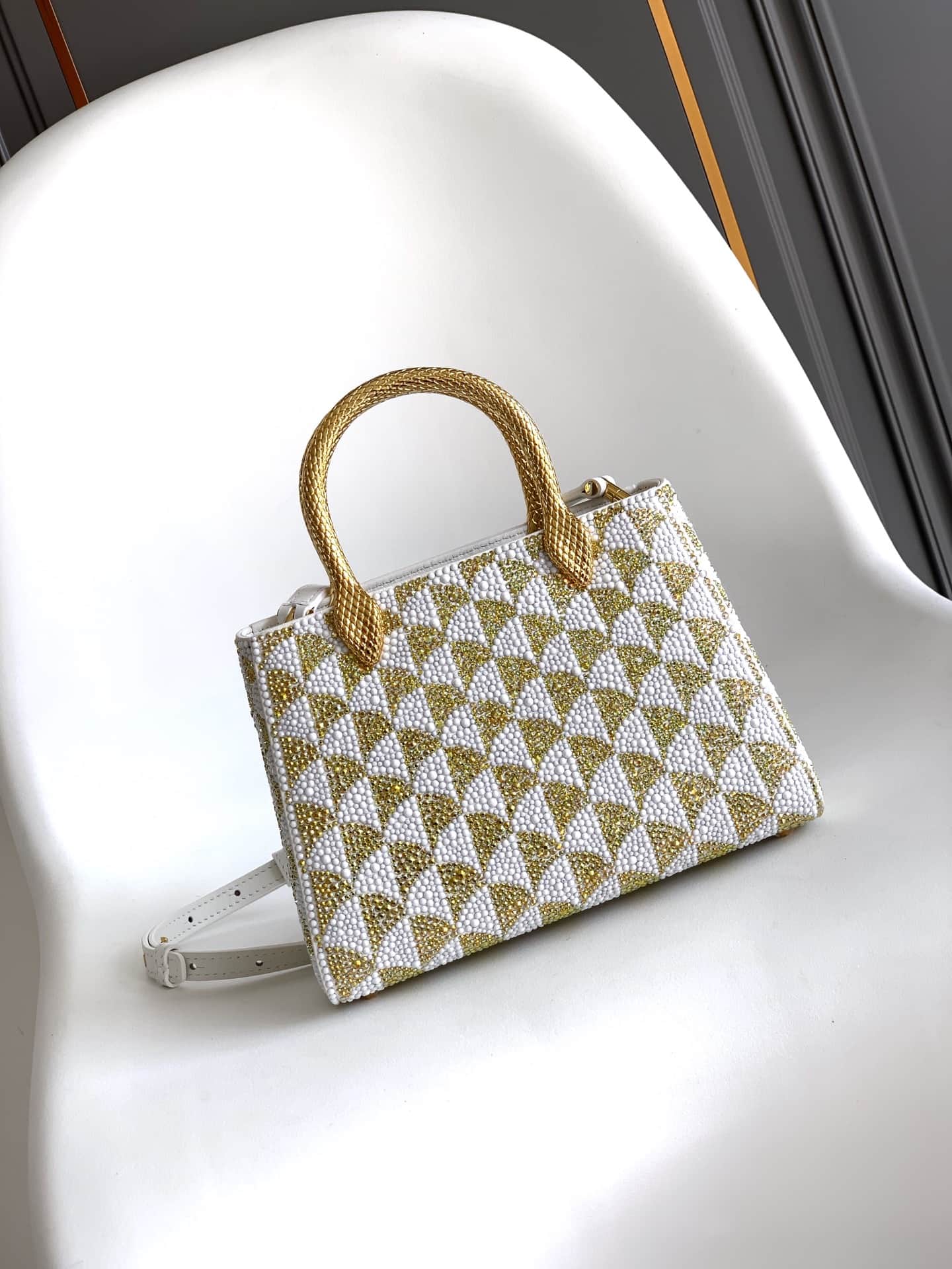 BVLGARI Serpentine Duo Top Handle Bag
