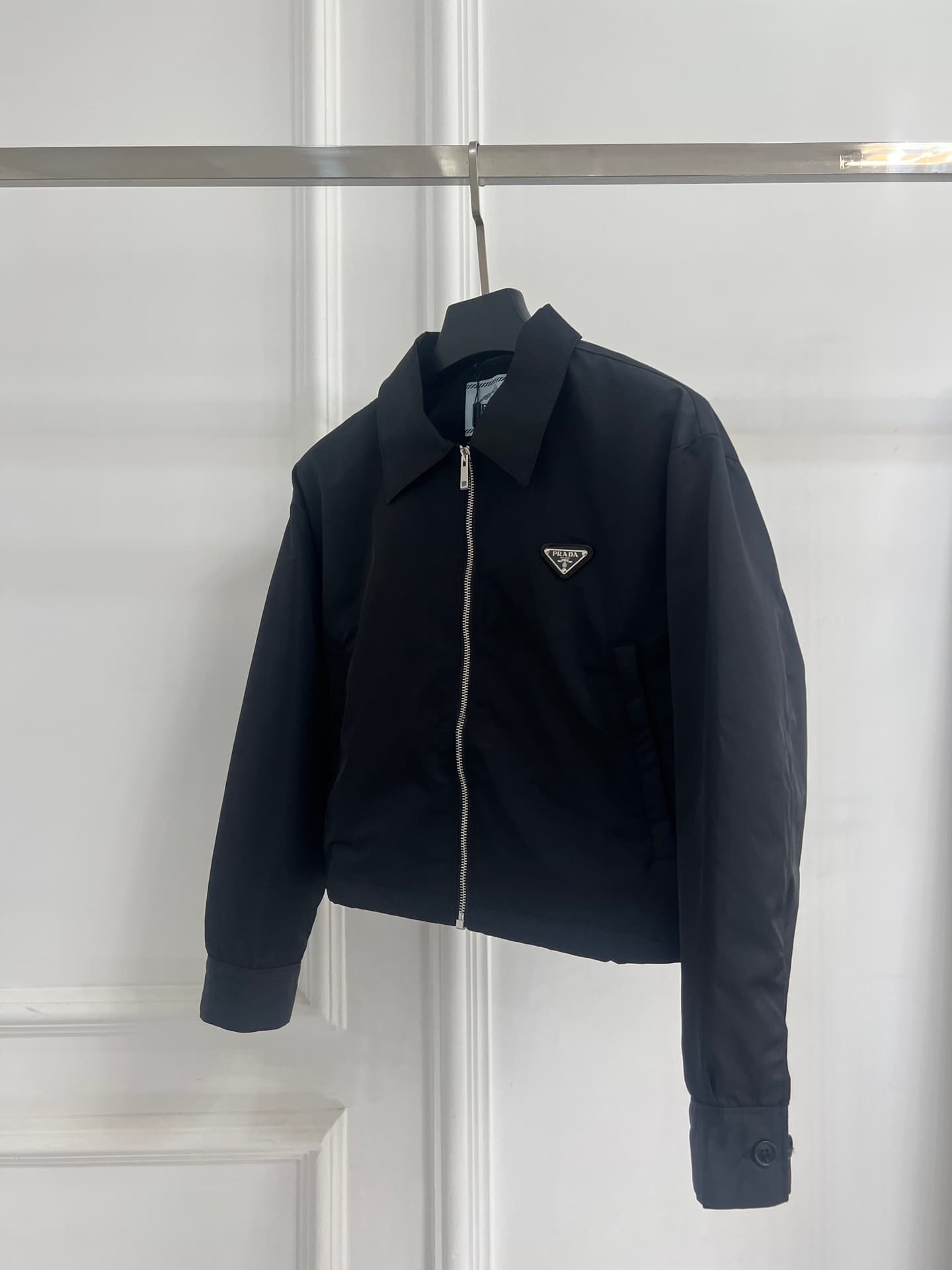 Prada Black Re-Nylon Blouson Jacket