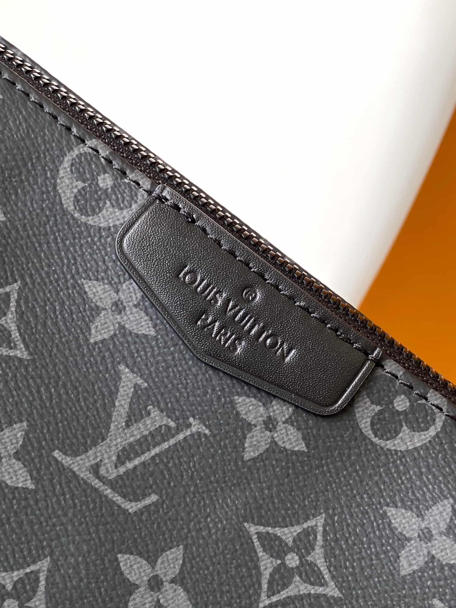 Louis Vuitton Pochette Accessoire XL Monogram Eclipse coated canvas M11741 High