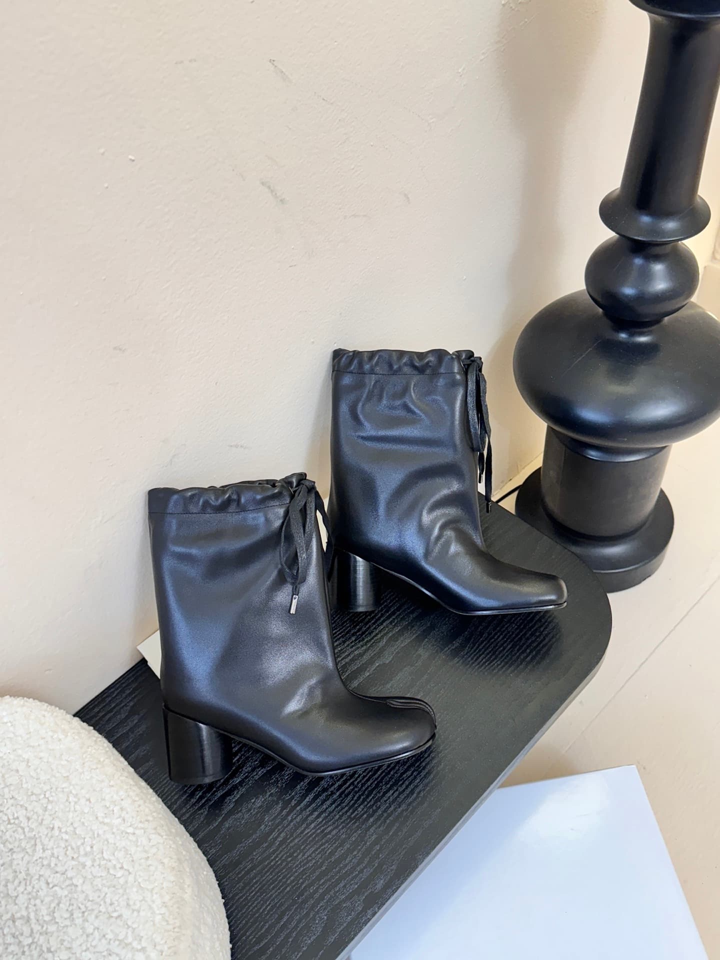 Maison Margiela Tabi Balloon Ankle Boots Women