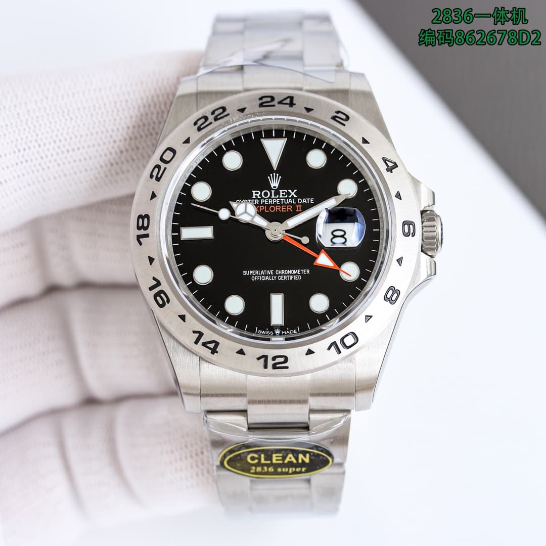 Rolex Explorer II 226570 Stainless Steel Watch TOP