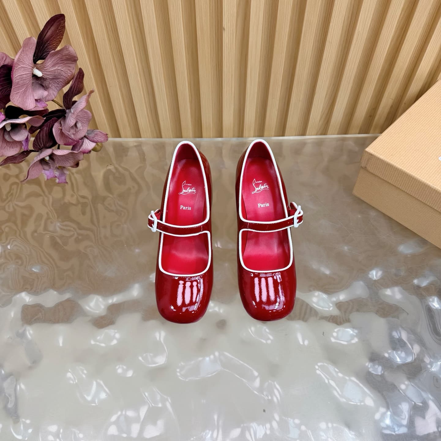 Christian Louboutin Miss Jane Mary Jane pump in patent leather shoes women