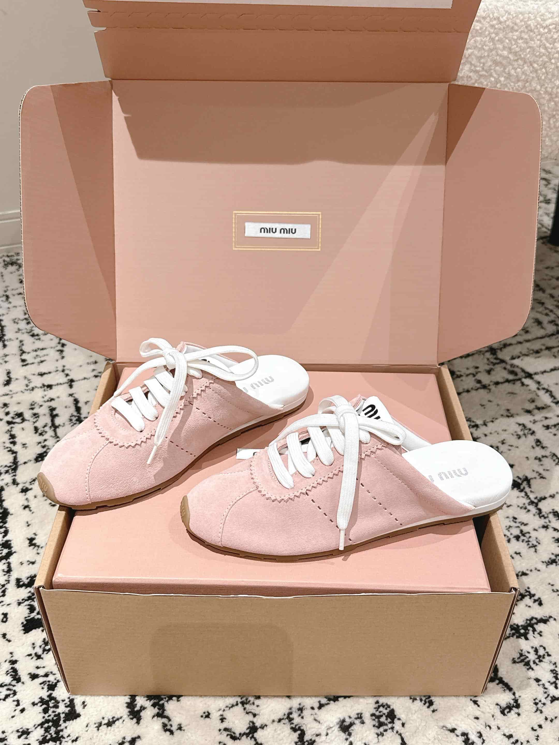 Miu Miu Plume Suede Mules shoes Women