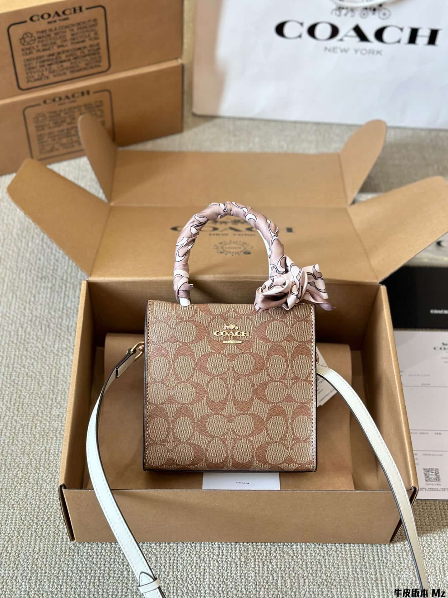 Coach Mini Cally Crossbody In Signature Canvas
