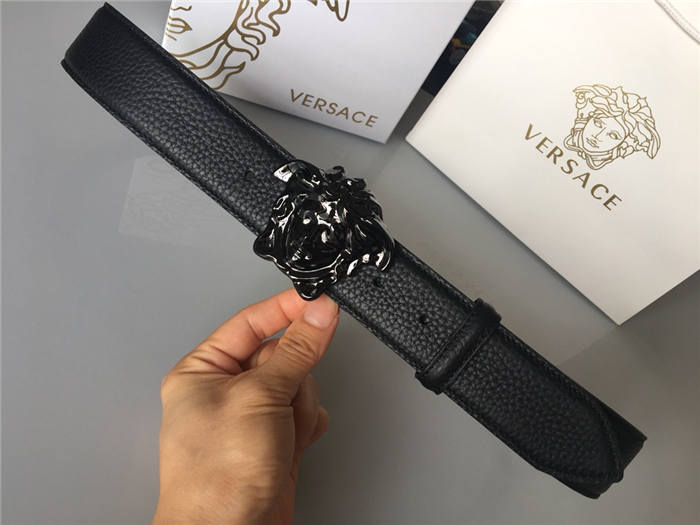 Versace PALAZZO Leather BELT Togo 38.5mm High