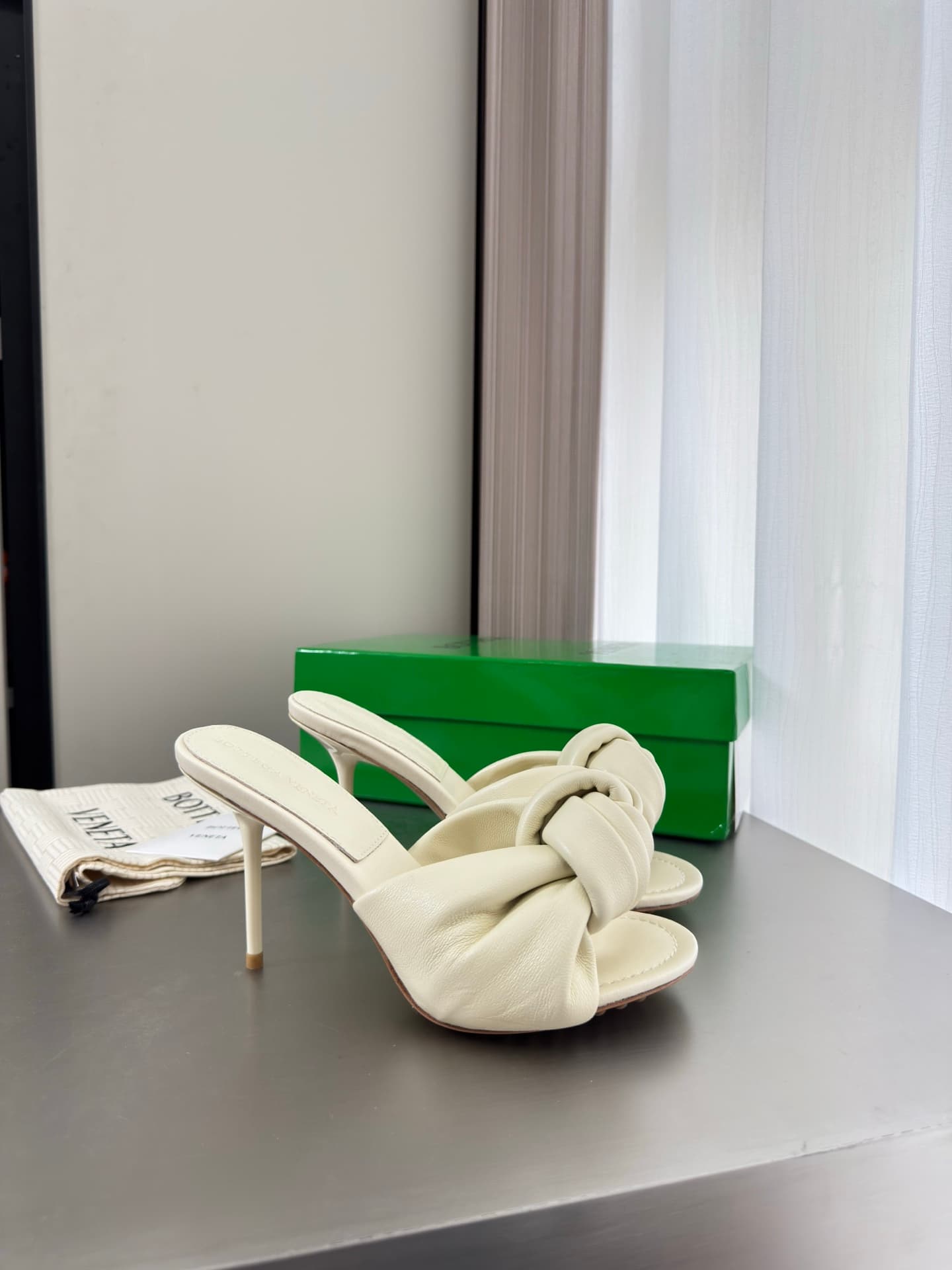 Bottega Veneta Cherry Mules