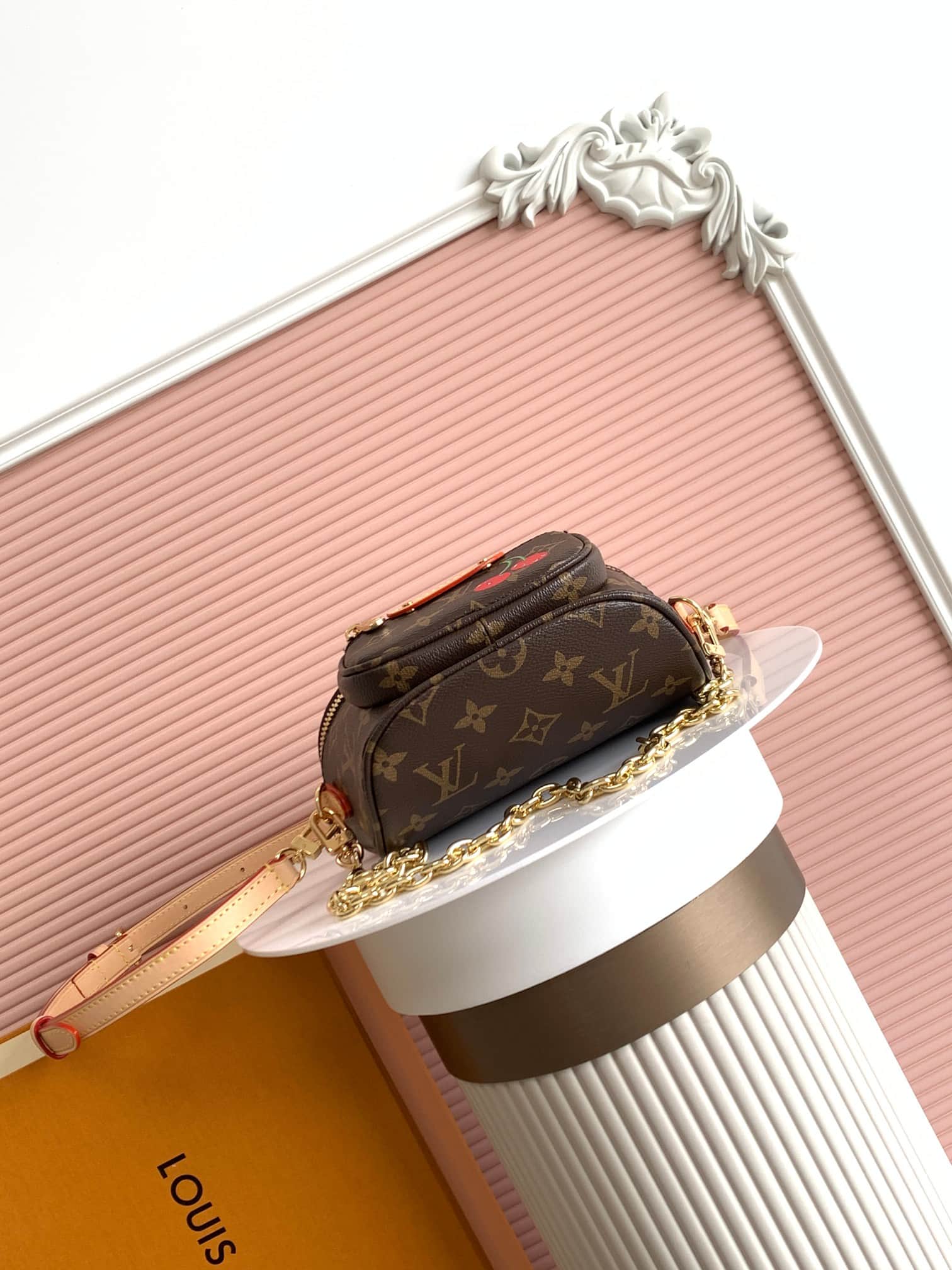 Louis Vuitton x Takashi Murakami Monogram Cerises Mini Bumbag  M13449 High