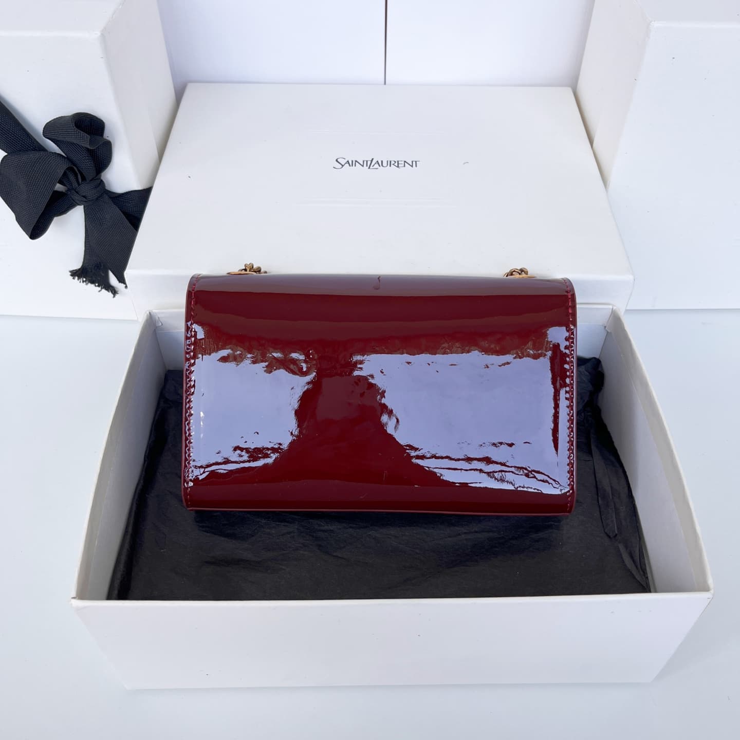 Kate small in patent leather 469390 GRENADE High