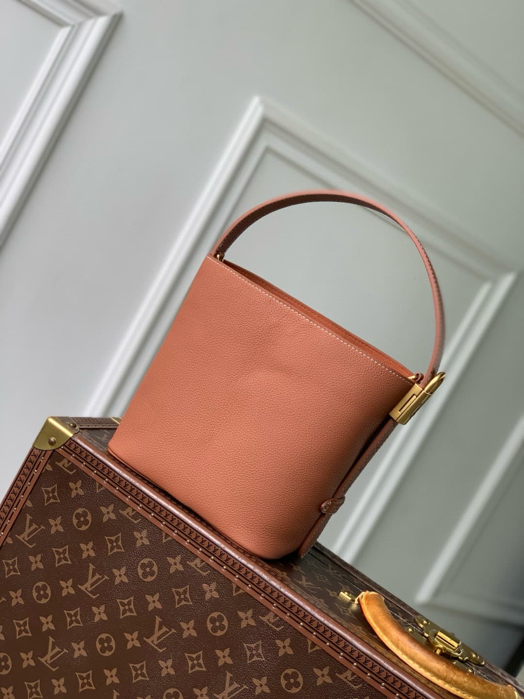 Louis Vuitton Low Key All In BB Cognac Brown Calf leather M14416 High