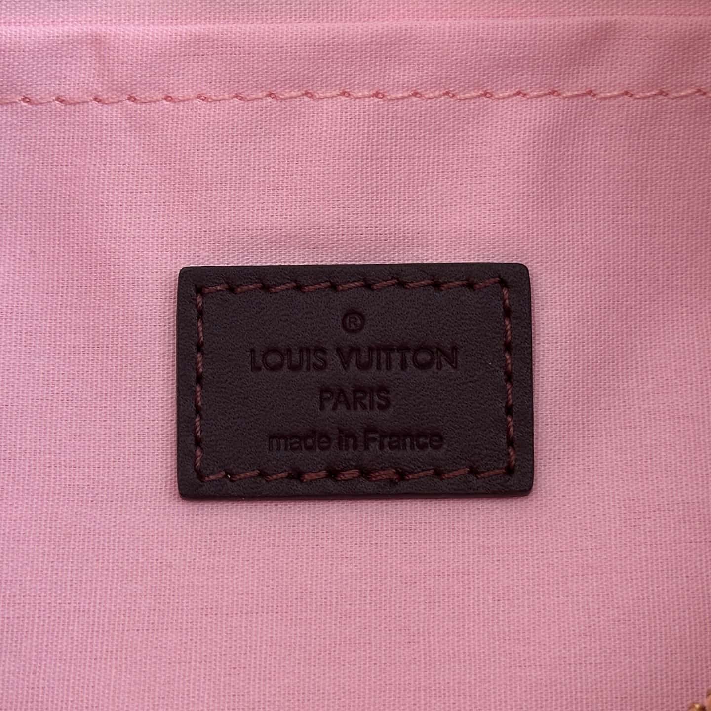 Louis Vuitton Mini Lin Pochette Kathleen Monogram Canvas Cherry-pink M92331 High