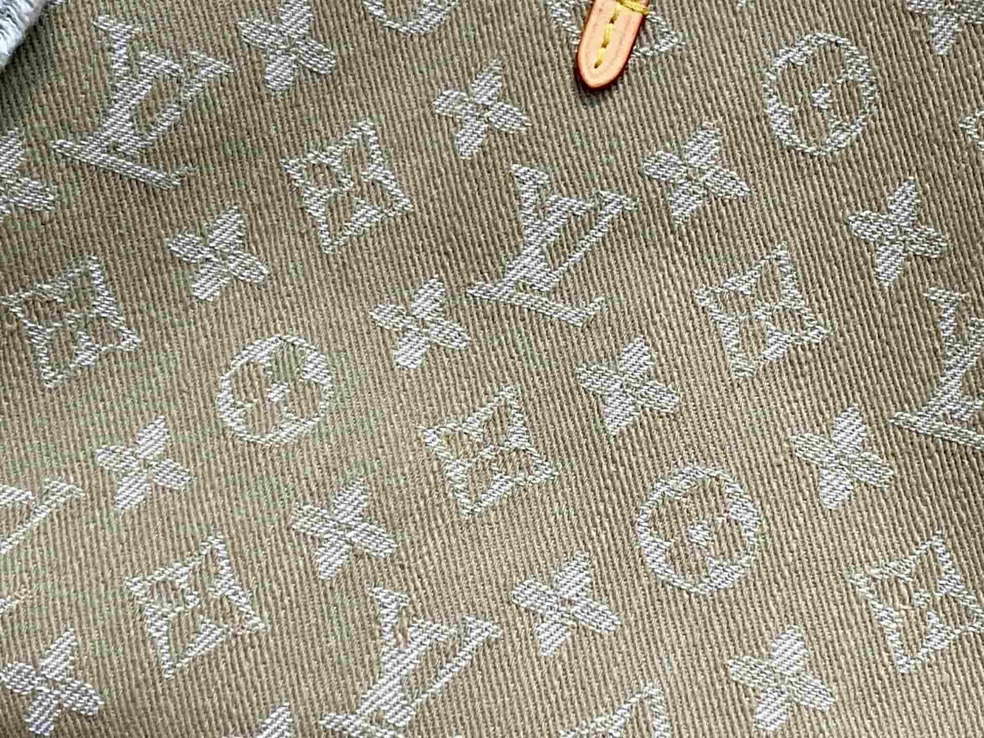 Louis Vuitton Carryall Cargo PM Monogram Khaki Denim M27623 High