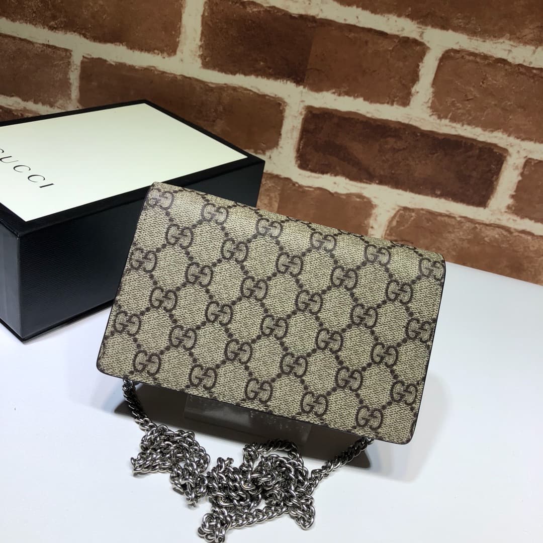 Dionysus GG Supreme super mini bag 476432 brown high