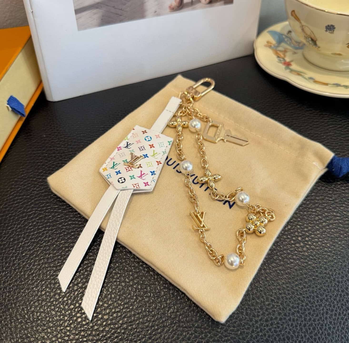 Louis Vuitton Midnight Pearls Stacking Bag Charms