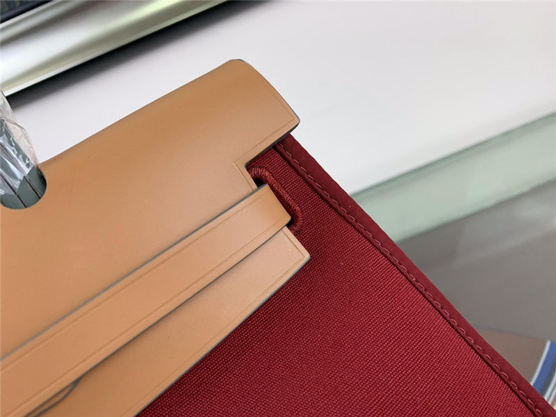 Hermes Herbag 31 Red High