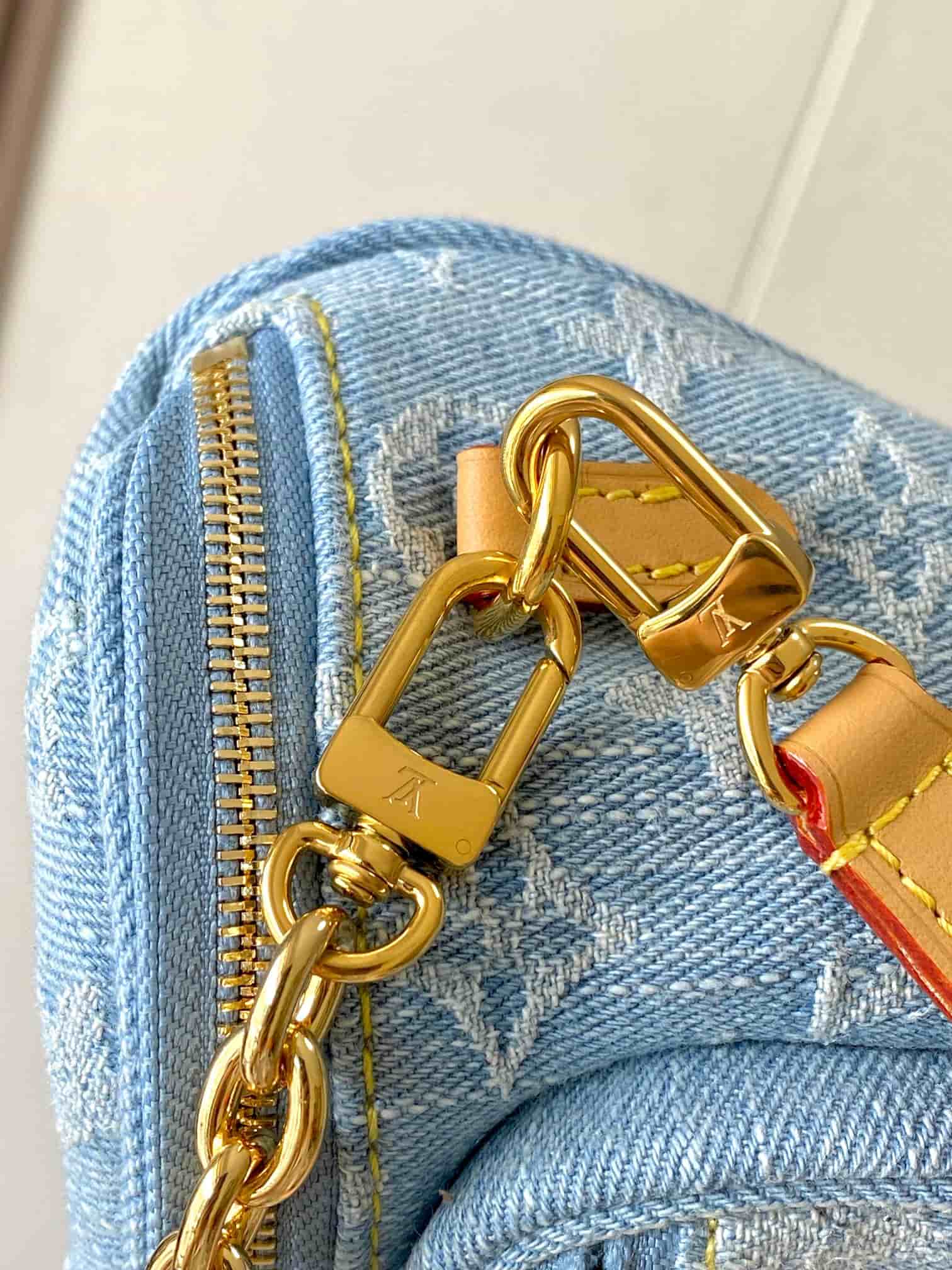 Louis Vuitton Mini Bumbag Sky Blue Monogram Denim M83353 TOP