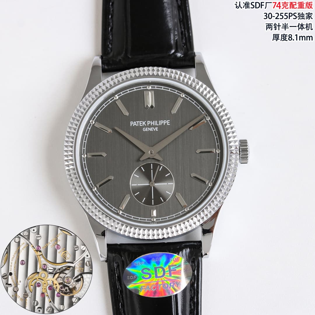Patek Philippe Calatrava White Gold 6119G-001 Watch TOP