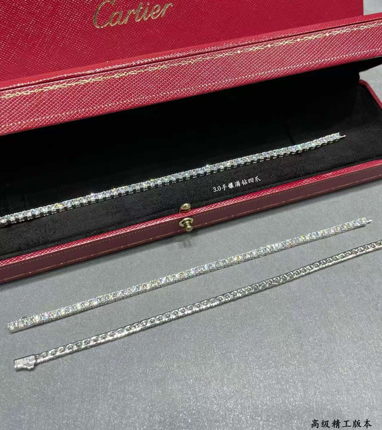 Cartier Bracelet Hand-set high carbon diamonds 3.0