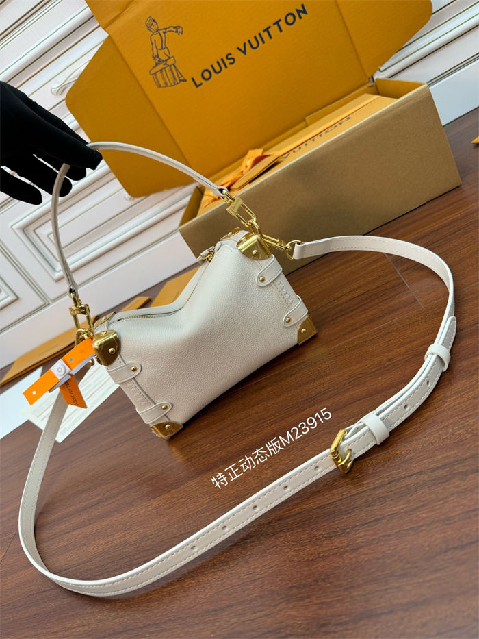 Louis Vuitton SIDE TRUNK PM Grained calf leather M25 Top