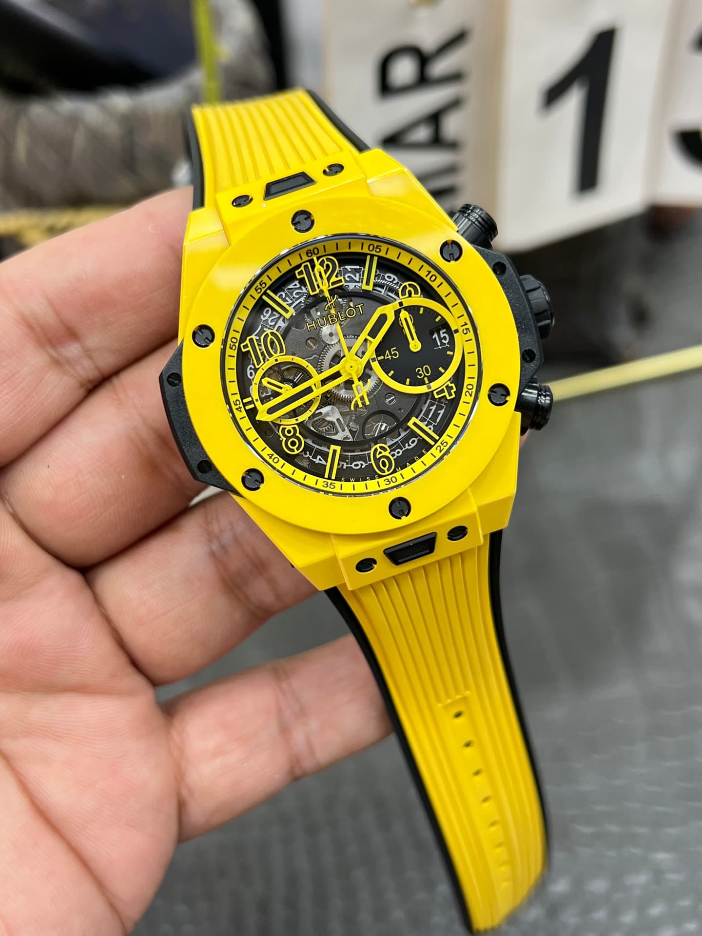 Hublot Big Bang Unico Yellow Magic Watch TOP