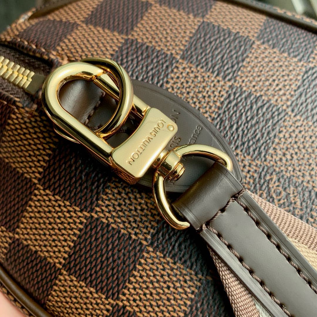 Louis Vuitton Speedy Bandoulière 20 Damier Ebene coated canvas / Cowhide leather N40489 High