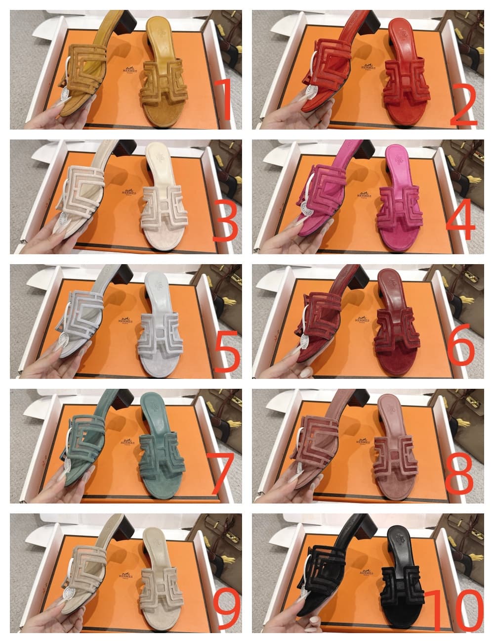 Hermès Oran Sandal Shoes Women