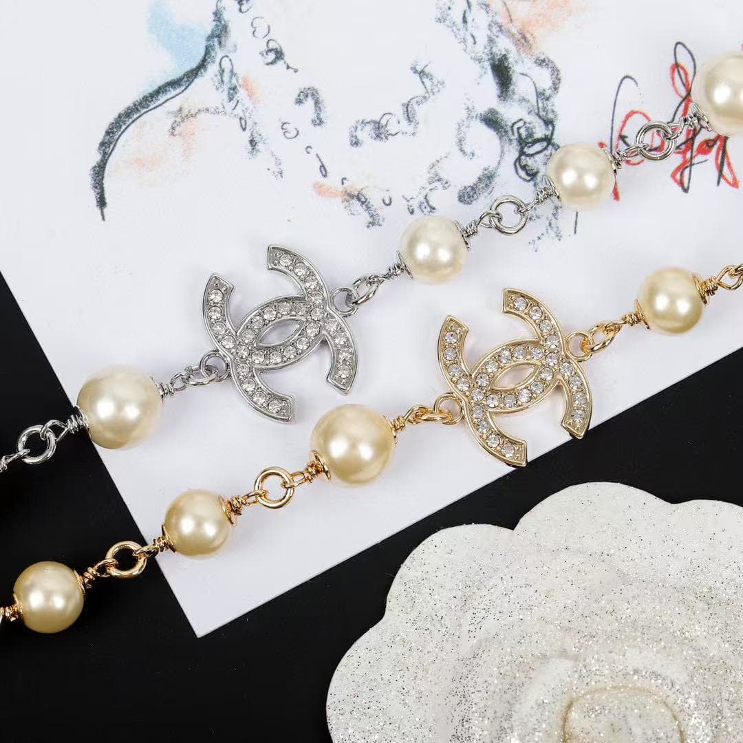 Chanel Pearl Necklace High