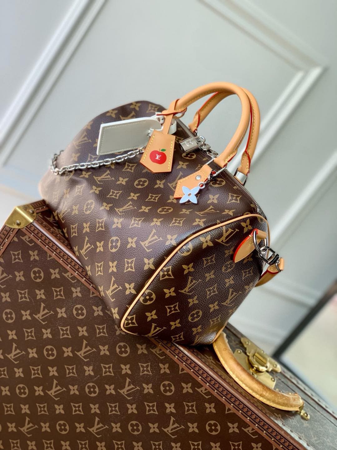 Louis Vuitton 57th Street NYC Speedy Soft 30 Monogram Coated canvas M12803 High