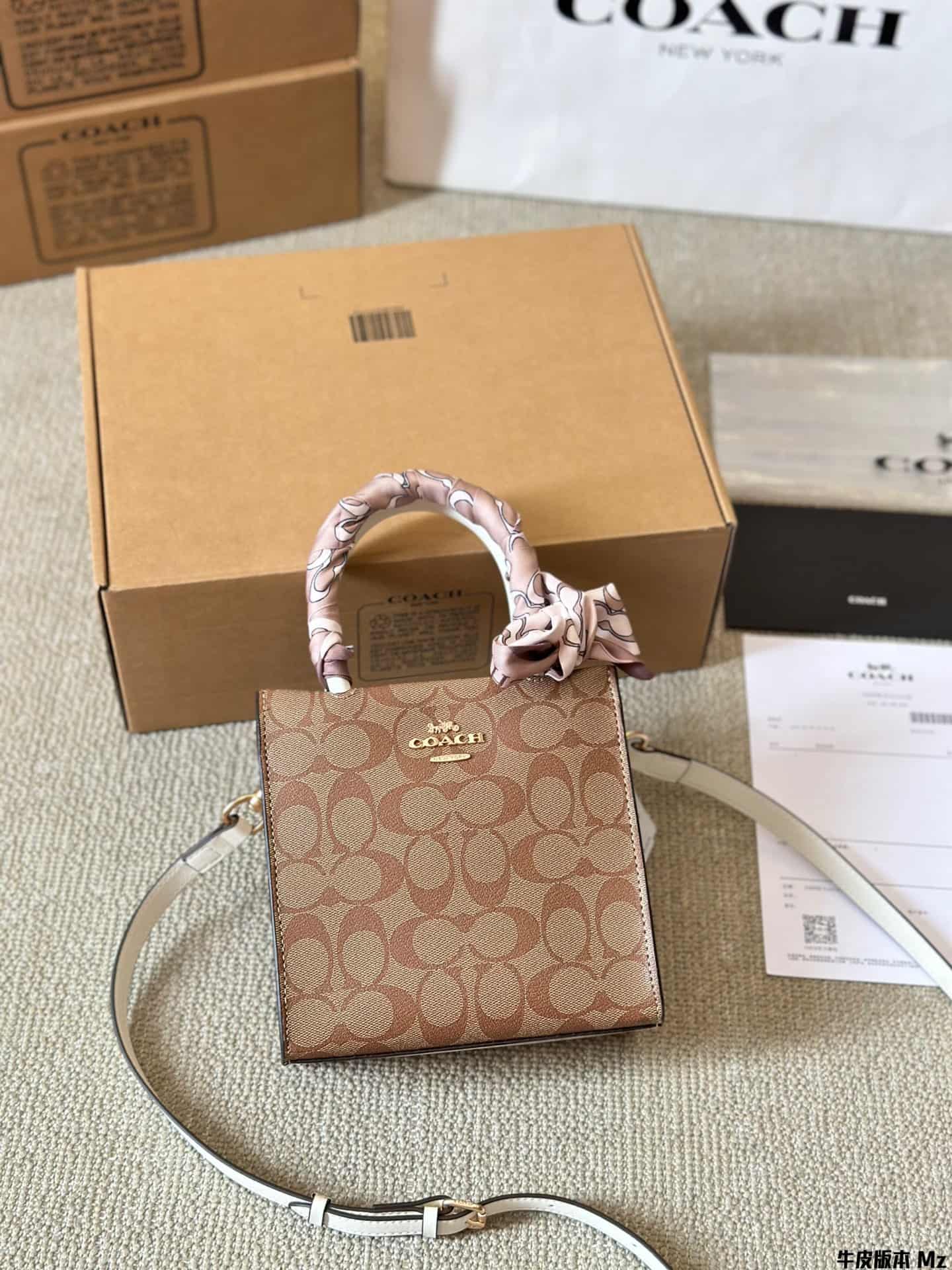 Coach Mini Cally Crossbody In Signature Canvas