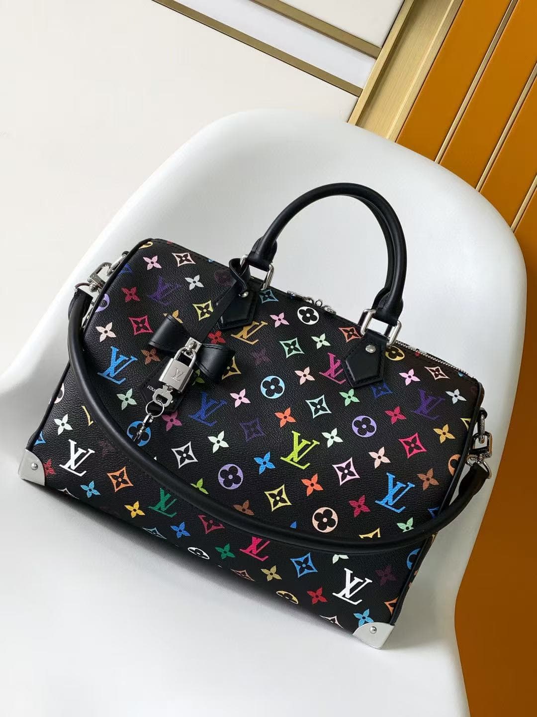 Louis Vuitton x Murakami Speedy Soft 30 Monogram Coated canvas M13257 High