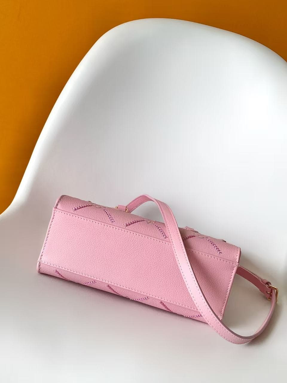 Louis Vuitton Onthego PM Light Bliss Couture Cowhide leather M28528 High