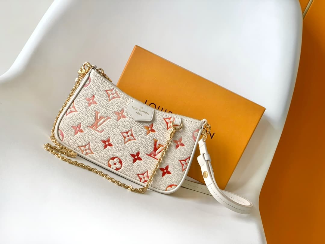 Louis Vuitton EASY POUCH ON STRAP Monogram Empreinte Leather M83448 High