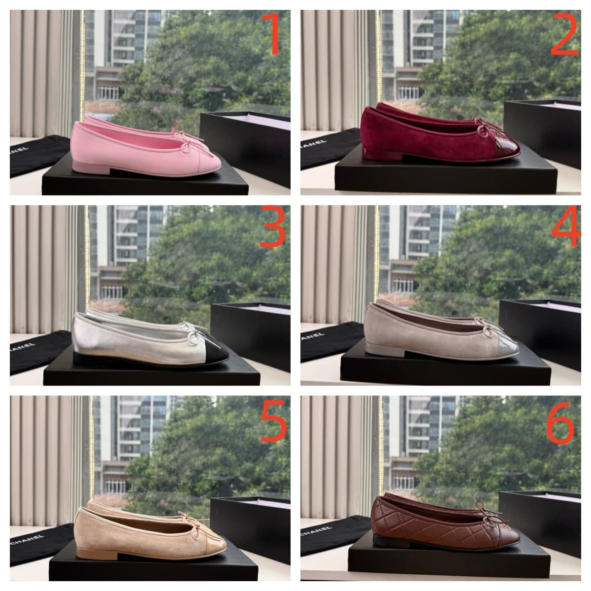 Chanel Ballet Flats Women Shoes