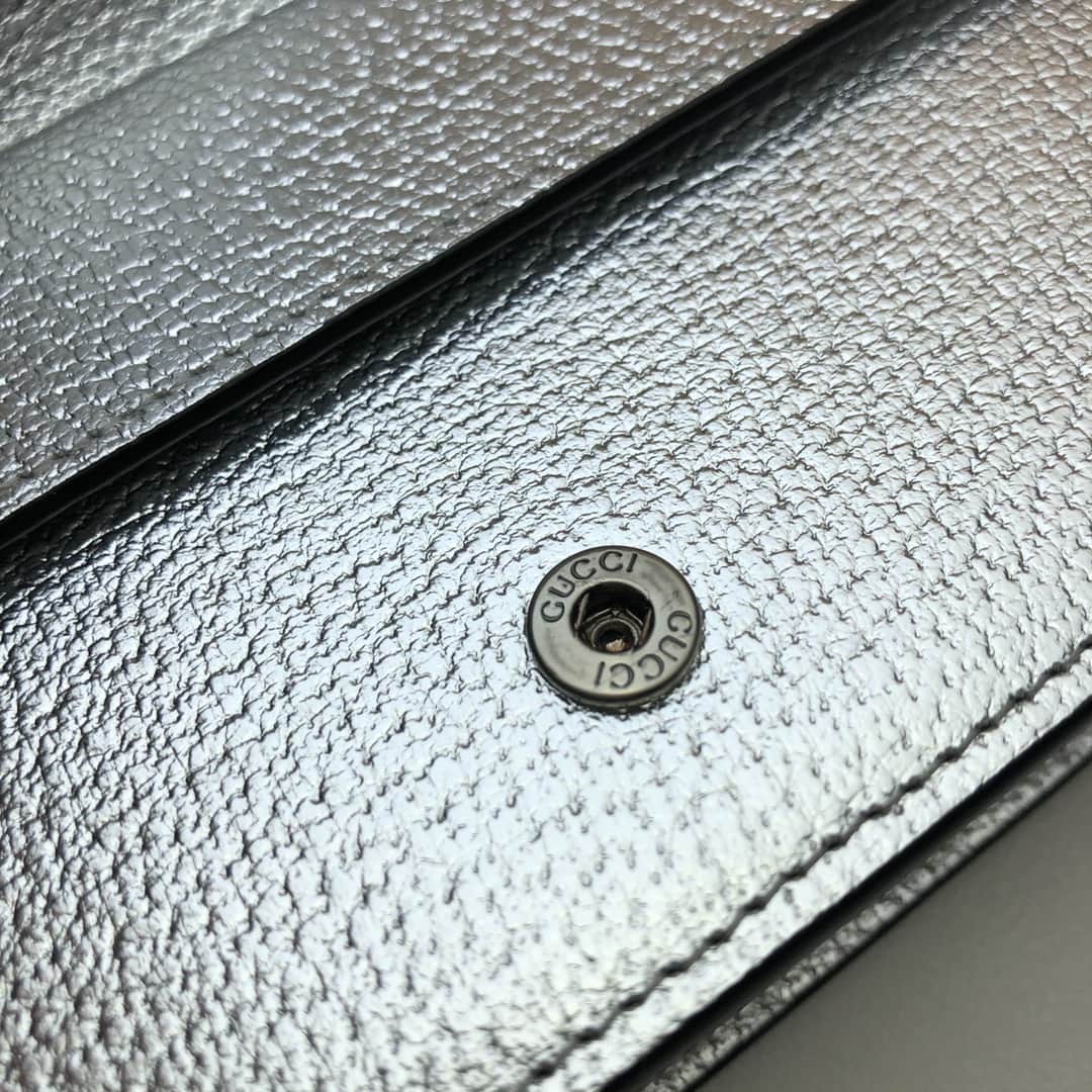 Dionysus super mini leather bag 476432 Silver high