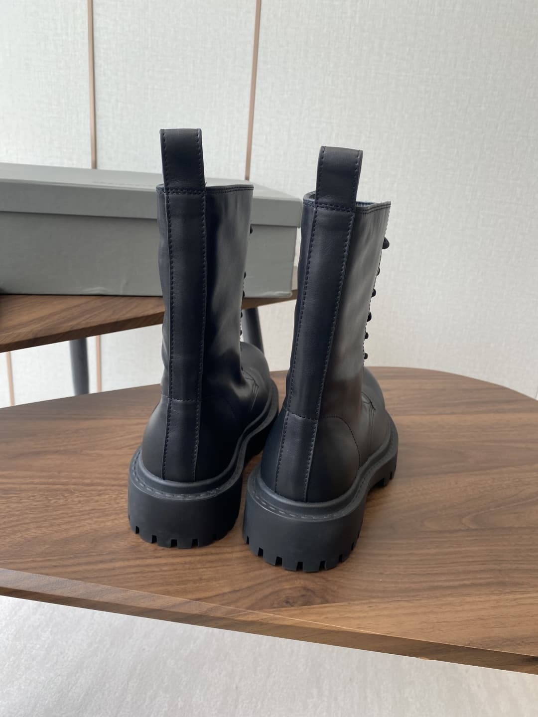Balenciaga Leather Boots Shoes Women