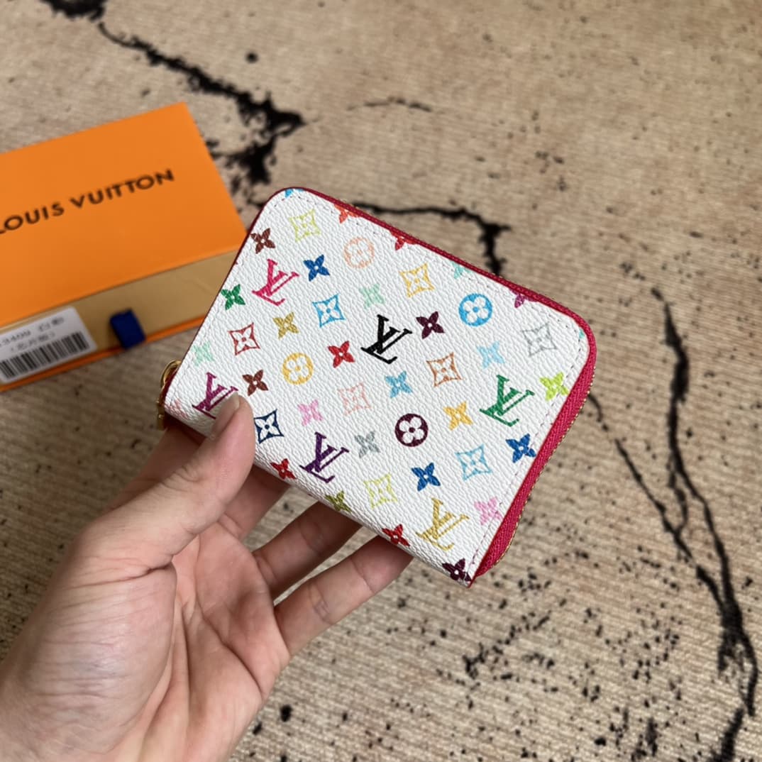 Louis Vuitton x Murakami Zippy Coin Purse Monogram coated canvas M13409 High