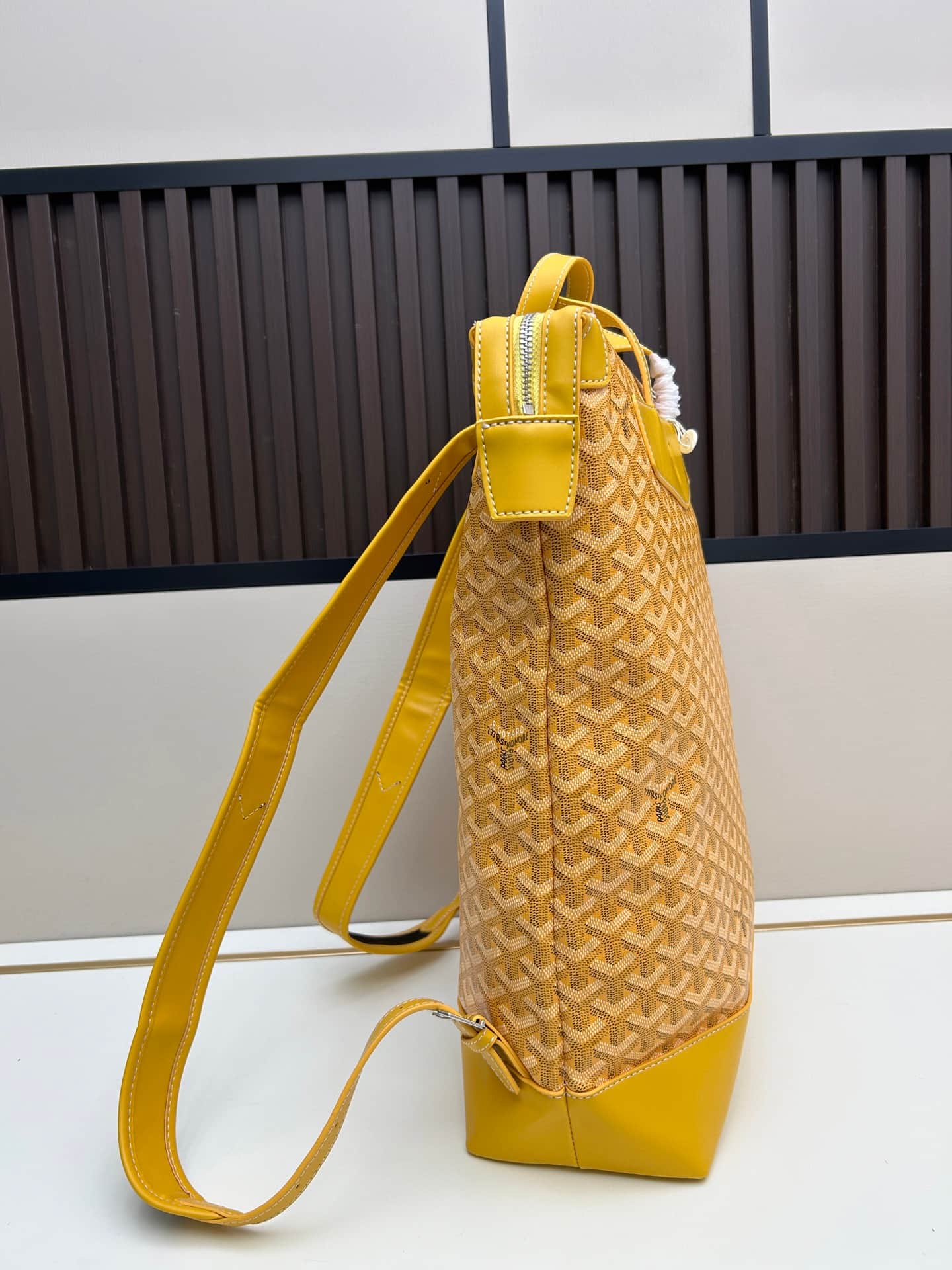 Goyard Cisalpin Backpack Goyardine Canvas & Chevroches Calfskin Mid