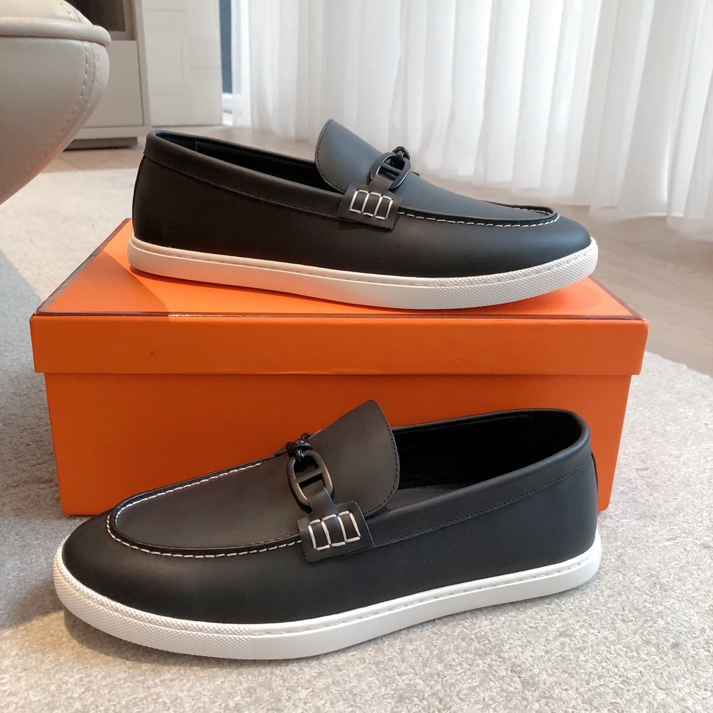 Hermes Ignacio loafer Shoes Men Women