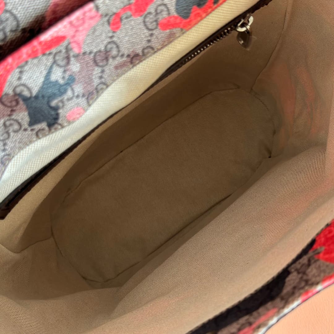 Gucci Pink GG Small Backpack 839109 High