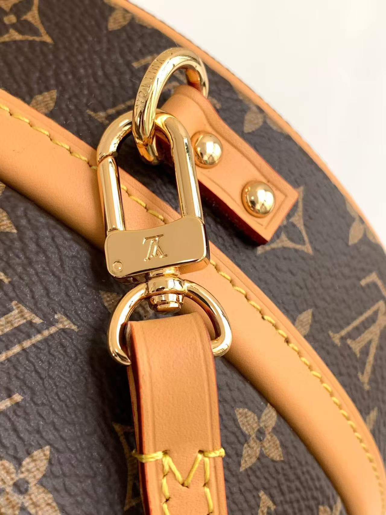 Louis Vuitton Petite Boite Chapeau Monogram coated canvas M43514 High