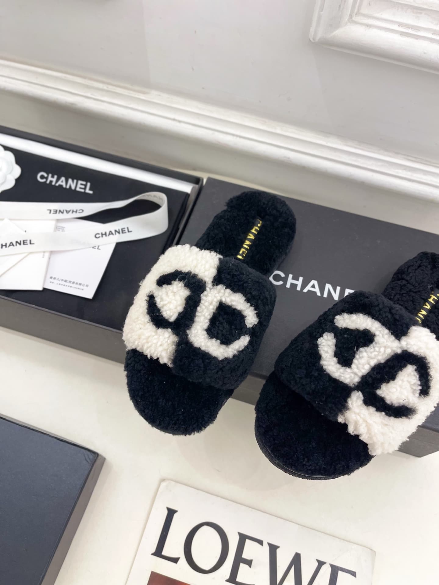 Chanel Slide Sandal Shoes Women