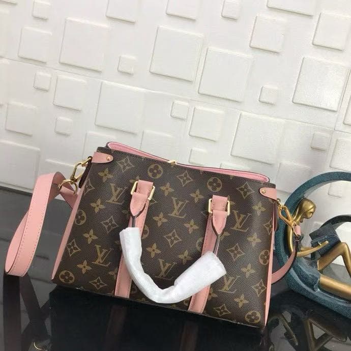 Louis Vuitton Soufflot BB Bag Monogram Canvas Pink High