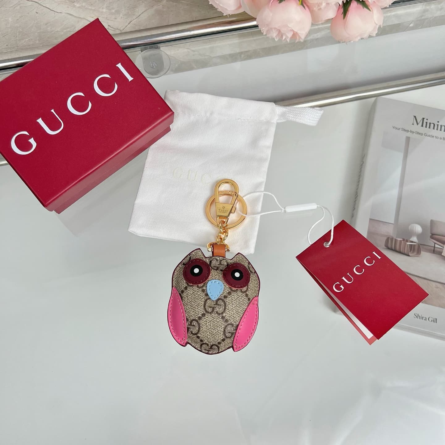Gucci Owl-shaped bag charm