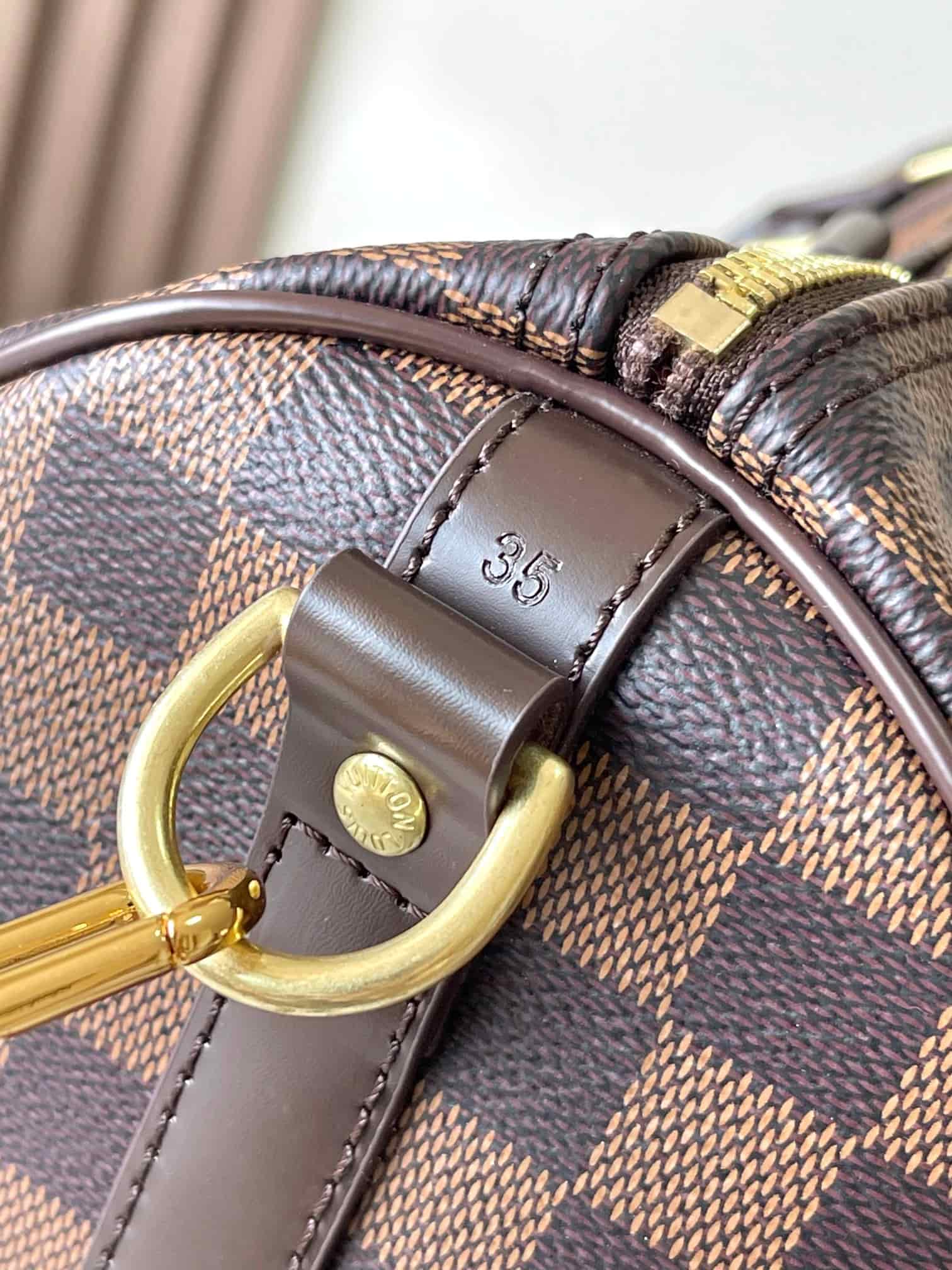 Louis Vuitton Speedy Bandoulière 35 Bag Damier Ebene N41366 High
