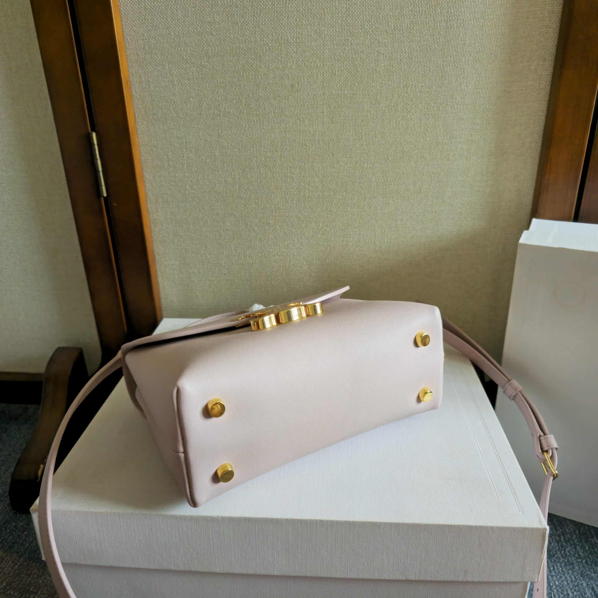 Celine Mini Nino bag in Light Pink Supple Calfskin High