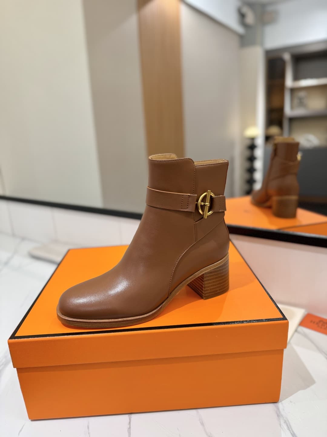 Hermes Jill 60 ankle boots Shoes Women