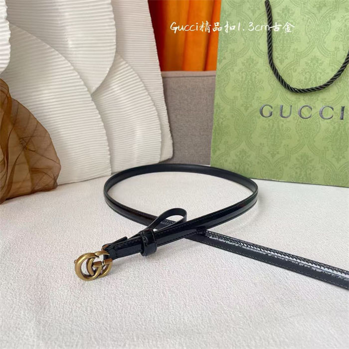 Gucci GG belt with Double G buckle 13mm