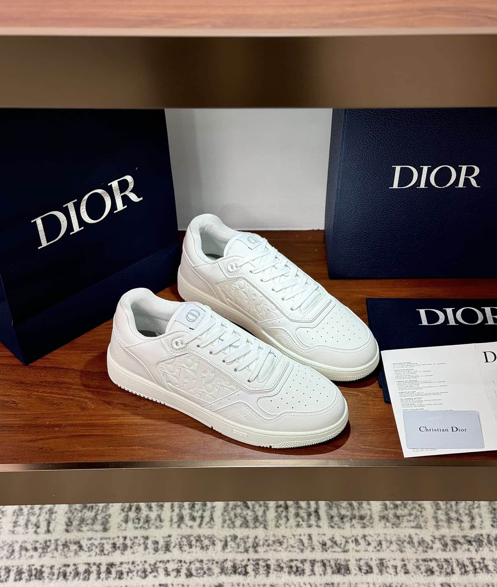 Dior B27 Uptown Low-Top Sneaker Shoes Men Women